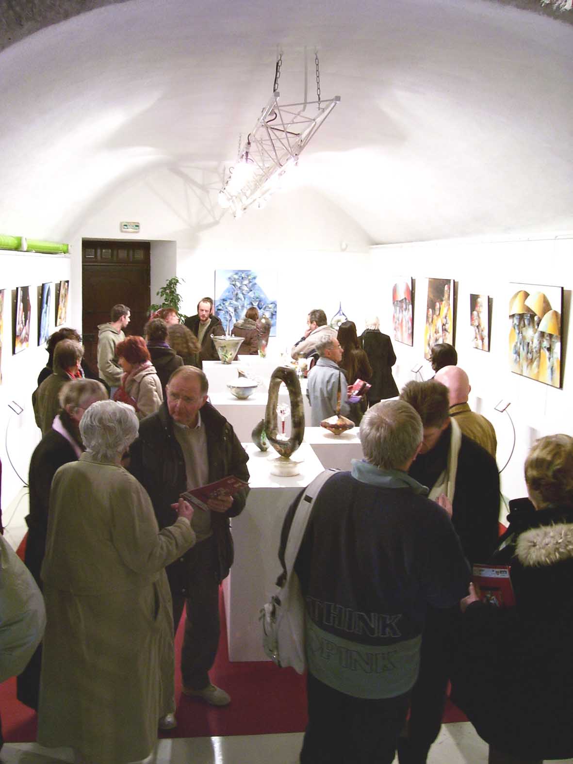  Exposition Centre d'Art Contemporain - MÉTAMORPHOSE - Salon prestige - De nombreux visiteurs... 