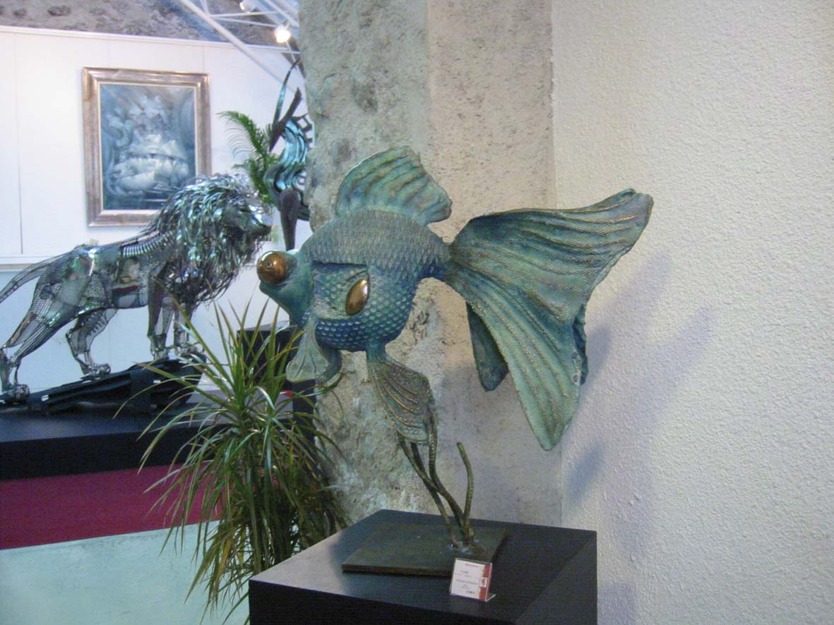  Exposition Centre d'Art Contemporain - Salon d'honneur - GARI SCULTEUR - GÉRARD DI-MACCIO ARTISTE PEINTRE 