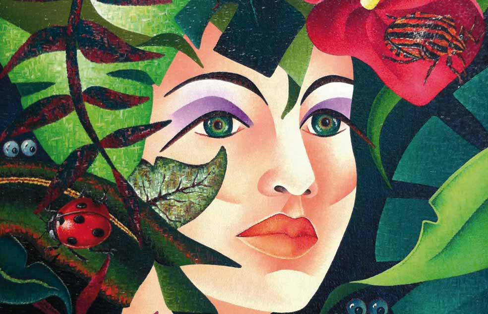  Série Naturella - ANNIA - huile sur toile 