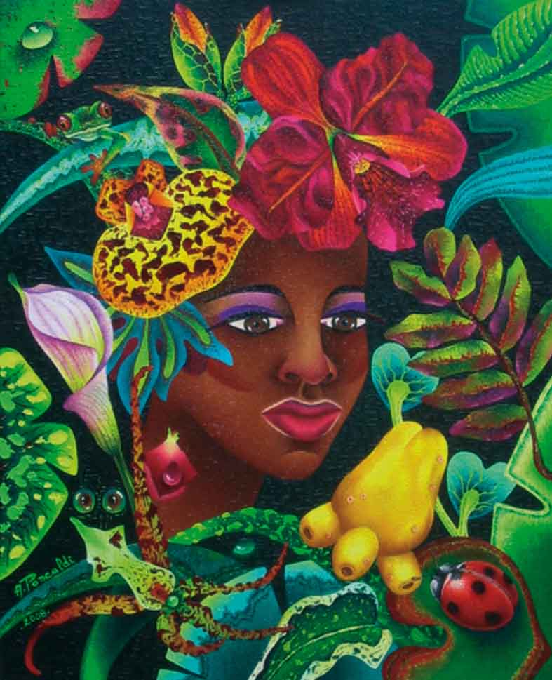 TARA - huile sur toile   TARA - huile sur toile