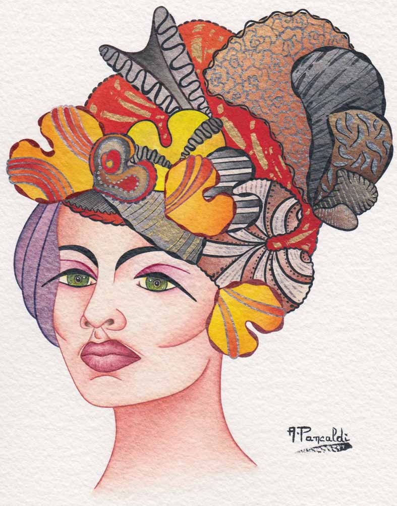 ELYSIA - Aquarelle sur papier    ELYSIA - Aquarelle sur papier
