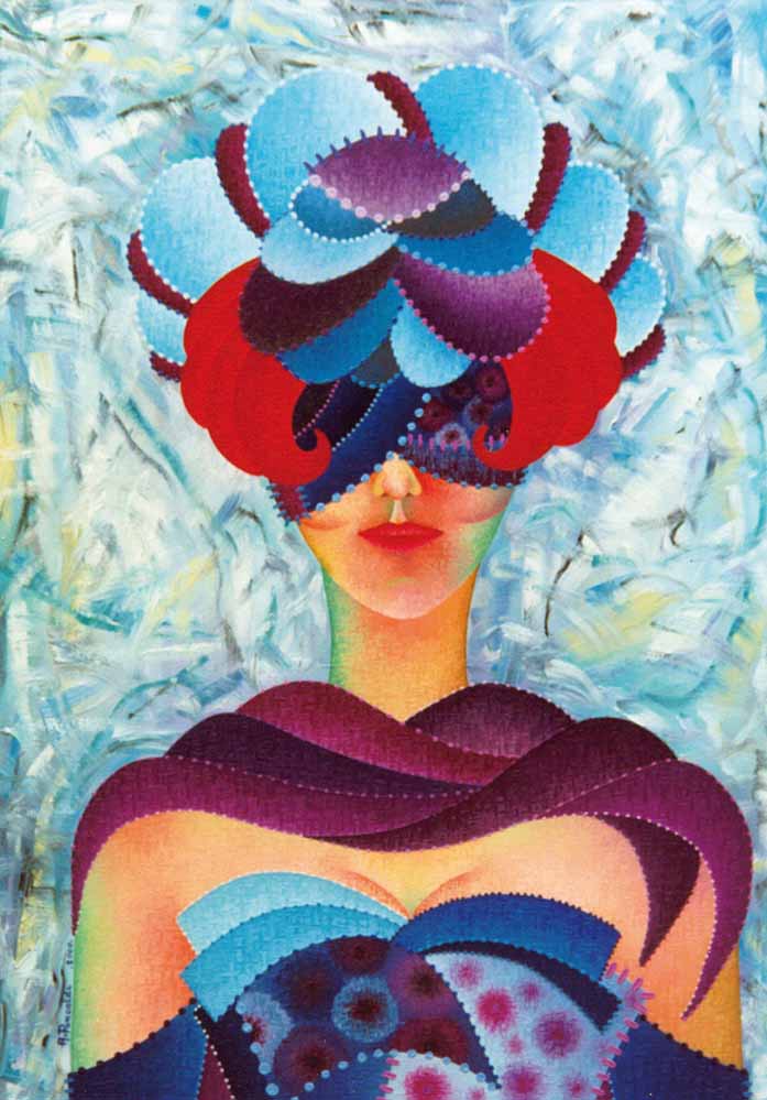 CATARINA - huile sur toile   CATARINA - huile sur toile