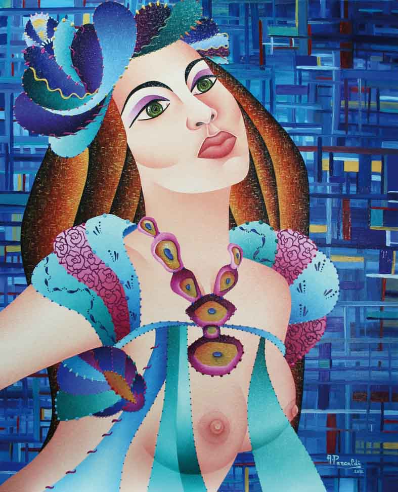 RENDEZ-VOUS - huile sur toile   RENDEZ-VOUS - huile sur toile